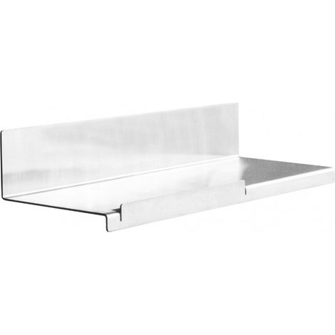 Etagère, porte-objet NIVA en acier inoxydable avec adhésive 30 x5 9,7 cm (1/5)