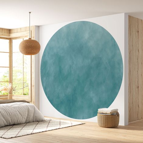 Papier peint rond / cercle - Couleur Tendance - 619 - Diamètre 30 cm (1/4)