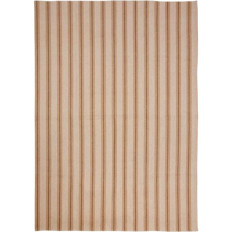 Tapis à Rayures "Groove" 120x170cm Beige (1/3)
