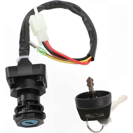 Ensemble de clé de contacteur d'allumage de remplacement pour quadsport LT80 2X4, modèles 1996-2006 (1/5)