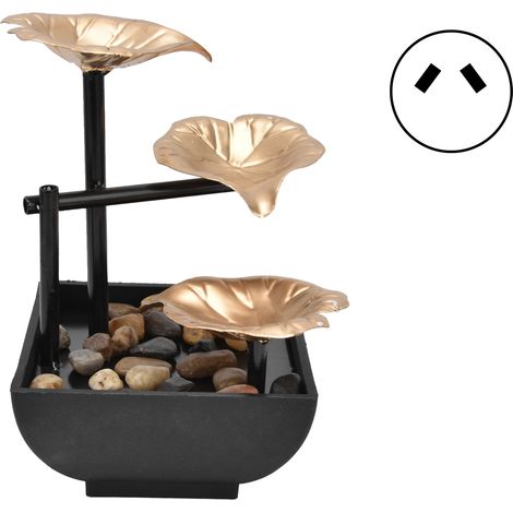 Fontaine de bureau à eau courante, décoration Feng Shui pour maison et bureau, prise AU 220-240V (1/5)
