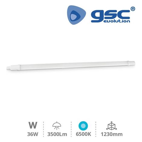 Pantalla estanca superficie Sioux 36W 6500K GSC 203200009
