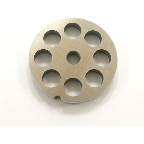 Piastra acciaio inox Tre Spade TC 10 12 tritacarne fori mm 14 F11074/IR