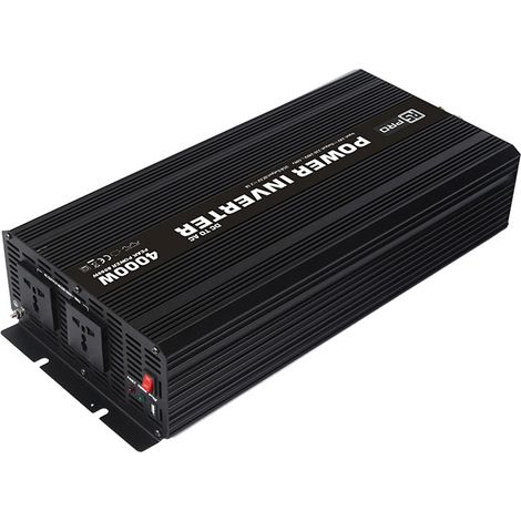 Convertisseur continu-alternatif, Onde sinusoïdale modifiée, 24V c.c. / 230V c.a. - 4000W ( Prix pour 1 ) (1/2)