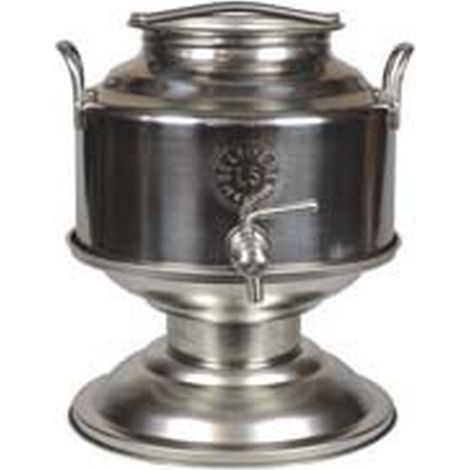 1PZ FUSTO INOX PER OLIO SALDATO LT.5 CON BASE