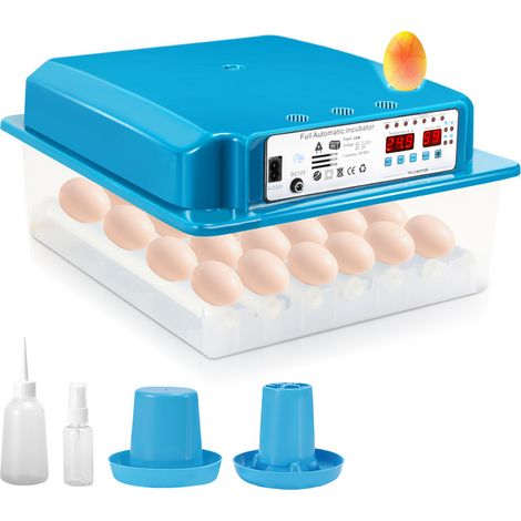 Hengda Incubatore Uova Professionale Con Lampada Sperauova Inclusa (Gallina. Anatra. Oca. Quaglia) 36 uova (1/5)