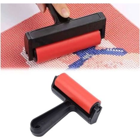 Accessoire Diamond Painting - Non spécifié - Rouleau Strass - Outils Brayer - Couleur Blanc - Professionnel (1/4)