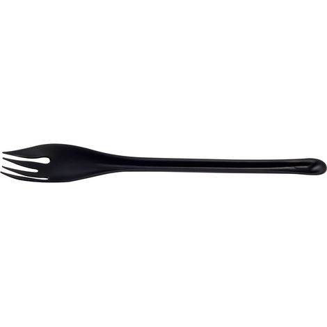 EKO Fourchette noire en CPLA 17,5 cm - 1500 unités - Betik