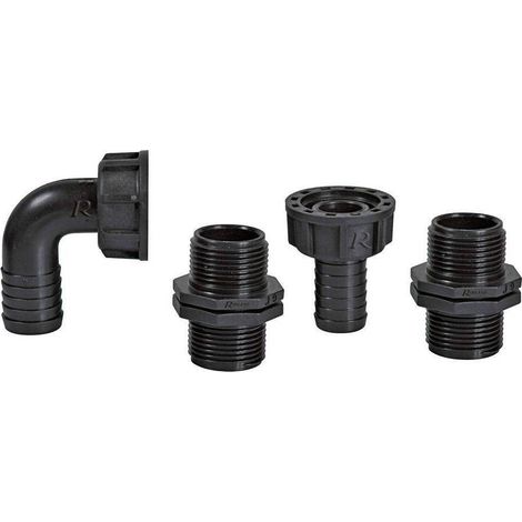 Kit Raccord Pompe 1 po Droit et Coude - Raccordement Efficace et Pratique - D-Work
