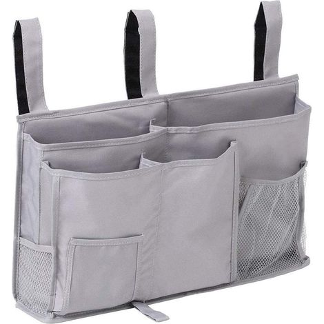 Caddy Sous Lit - Porte-Objets Pour Accoudoir De Canapé Ou Fauteuil - 8 Poches - Dimensions 49 x 29 x 10 cm - Polyester 600D - 1 Pièce