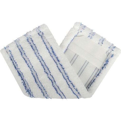 Microfiber mop, Size: 11 x 40 cm, with abrasive strips for Budget, kitchen, bathroom and much more (1/4)