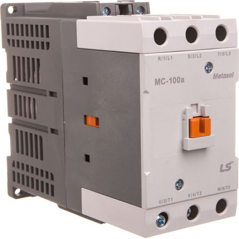 Contattore 100A 3P 55kW 24V DC 1Z1R MC-100a 24VDC 1a1b