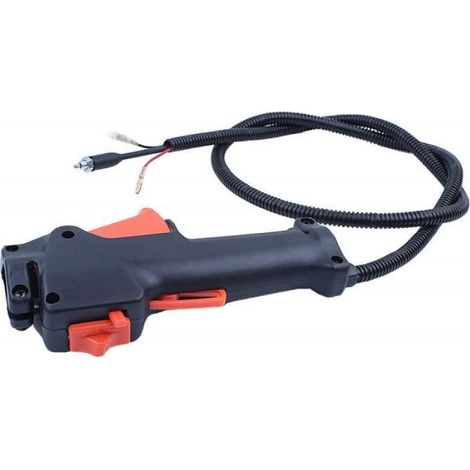 Câble De Gâchette D'accélérateur - Pour Débroussailleuse - Tube 26 Mm - Compatible Honda GX35 Et Autres Modèles - 1 Pièce (1/4)