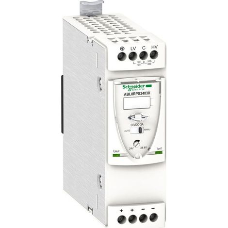 Schneider Electric ABL8RPS24030 Alimentatore per guida DIN 3 A 72 W Contenuto 1 pz.