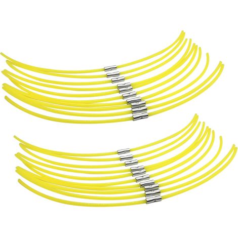 Lot de 20 bobines de fil de rechange F016800174 pour débroussailleuse Bosch ART 23 Combitrim - Longueur 31 cm - Diamètre : 3,5 mm - Pour Bosch ART23