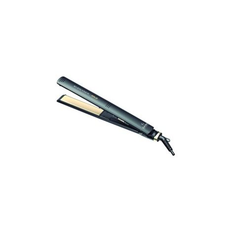 GA.MA Piastra Elegance Gold: trafile larghe in ceramica e olio d'argan "oro fluido", ceramica ion, effetto liscio o mosso a lungo, riscaldamento istantaneo, temperatura ideale fissa, pulsante chiudi p (1/3)