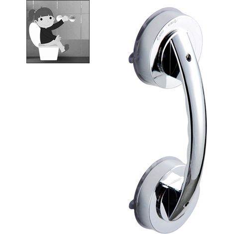 Suction cup grab bar for bathroom, safety rail for shower room, bathtub door, non-slip ramp (1/5)