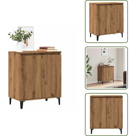 Sideboard Artisan-Eiche 60x35x70 cm Holzwerkstoff - Sideboard - Sideboards - Schrank - Lagerschrank (1/5)