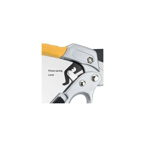 Tijeras de podar de trinquete de alta resistencia, tijeras de podar para plantas, tijeras de podar de derivación, tijeras de podar de yunque, herramienta de jardinería manual, ideal para el jardín y e