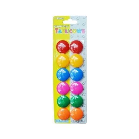 Magneti per schede da 30 mm, 12 pezzi