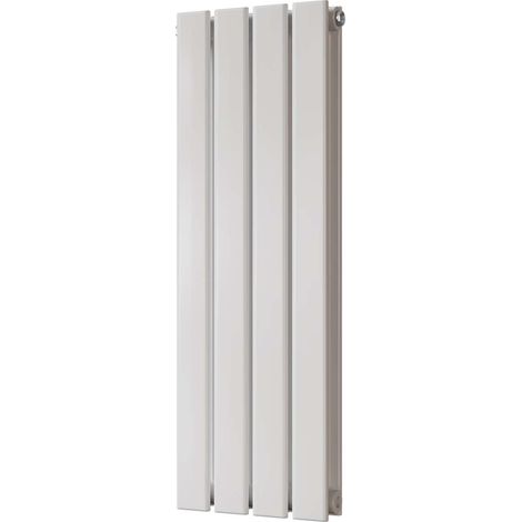 Typhoon - White Designer Radiator H800mm x W272mm Double Panel