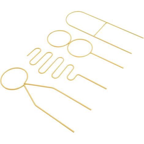 Accessoires pour plantes - Lot de 4 petits treillis pour plantes grimpantes de jardin