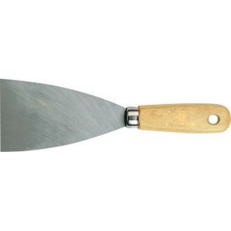 Pittore Coltello Temprato, Forma Conica A Terra, Ovale Con Piatta E Rotonda In Legno., Larghezza. : 80 Mm