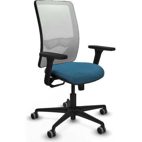 Silla de oficina piqueras y crespo Zulema negro reposabrazos 3D (1/2)