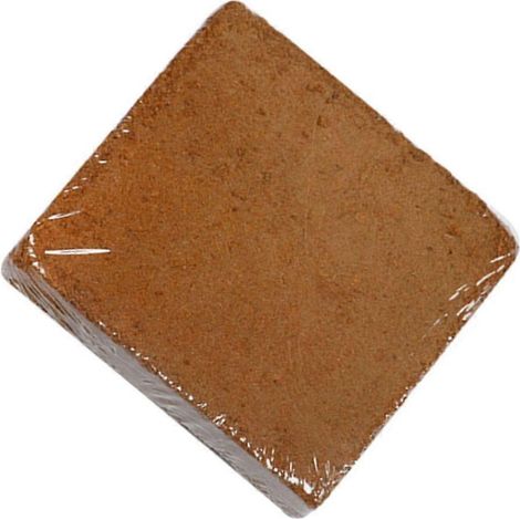 Fibre de coco biologique, substrat de fibres de coco 60 g, brique de fibre de coco pour plantes (1/4)