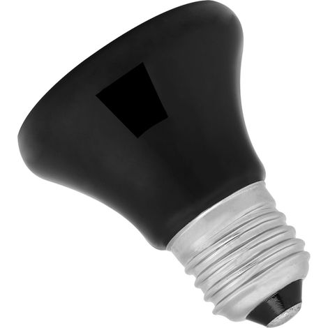 Lampe chauffante infrarouge en céramique 50-100 W pour animaux de compagnie et reptiles (ampoule 75 W). (1/5)