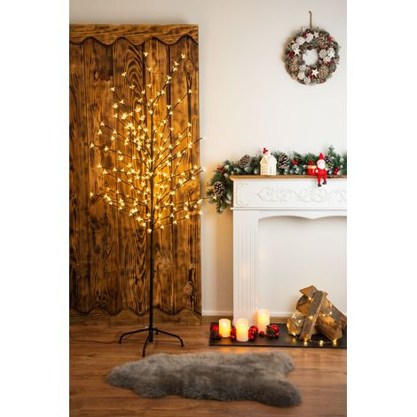 Baum MagicHome Cherry Tree, 192 LED warmweiß, einfaches Leuchten, 230 V, 50 Hz, IP44, Außenbereich, L-1,80 m (1/2)