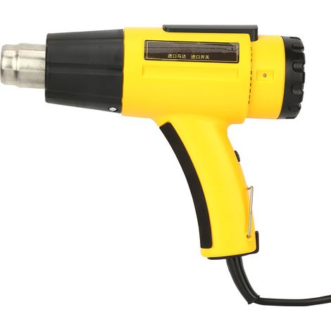 Décapeur thermique électronique 2000W 220-240V 50Hz pour soudure, décoration et rétraction de gaine (1/5)