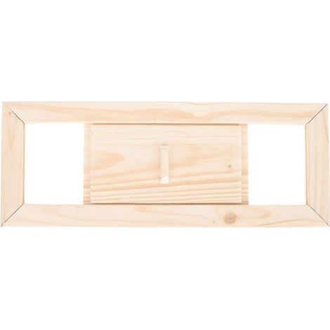 Ventilation en bois pour sauna, ventilation de sauna, fenêtre de ventilation pour sauna, fournitures pour sauna (1/5)