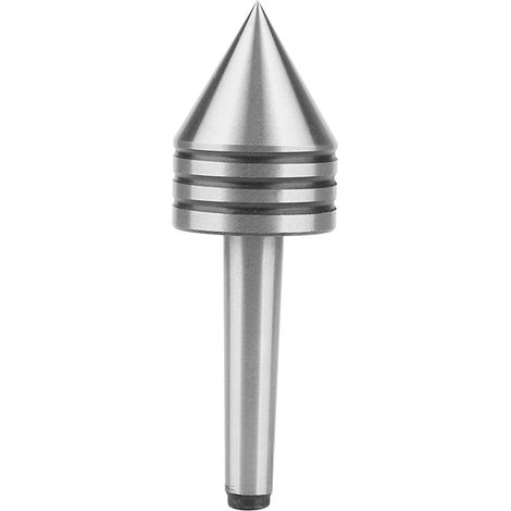 Contre-pointe tournante à 60° en acier rapide haute dureté pour le travail du bois de précision sur tour CNC (1/5)