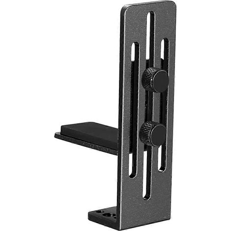 Support de carte graphique réglable avec fixation anti-affaissement pour boîtier PC de bureau ITX/ATX, accessoire noir (1/5)