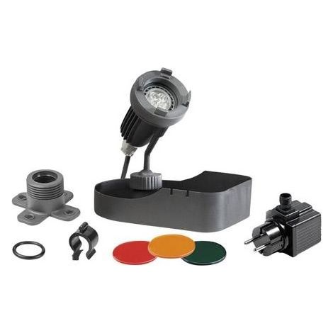 Sicce faretto laghetto a led halley sommergibile da 3,7 watt (1/2)