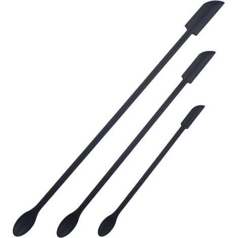 3 Spatule, silicone alimentaire, flexible, durable, couleurs vives, cosmétique, cuisine (1/5)