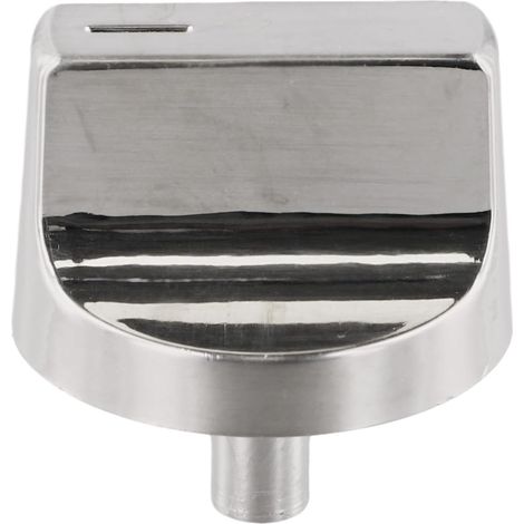 Bouton de rechange en aluminium argenté pour cuisinière W11517334 W11122869 W11366438 W11117415 (1/5)