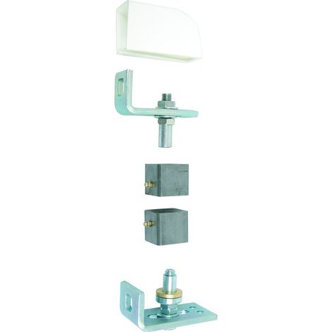 Pivot de portail métallique SERIE 300 avec cheville pour tube de 50 x 50 mm - TORBEL INDUSTRIE