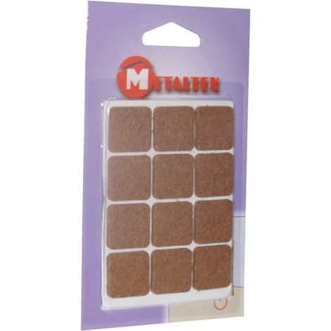 Piastra in feltro adesivo 22x22 X12 297204 - Metaltex