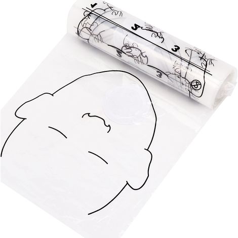 Écran facial jetable pour la formation à la respiration buccale et la réanimation cardio-respiratoire (RCR). (1/5)