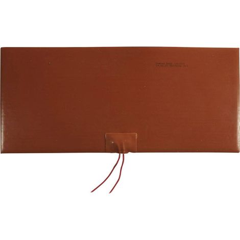 Thermo TECH silicone Feuille chauffante autocollant 24 V/DC, 24 V/AC 235 W Indice de protection IPX7 (L x l) 310 mm x 140 mm S015521