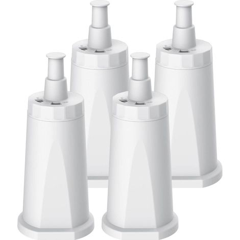 Packung mit 4 Filterkartuschen, kompatibel mit Barista Express Pro Wasserfiltern, BES008, SES008/SES810/SES875/SES880/SES92.