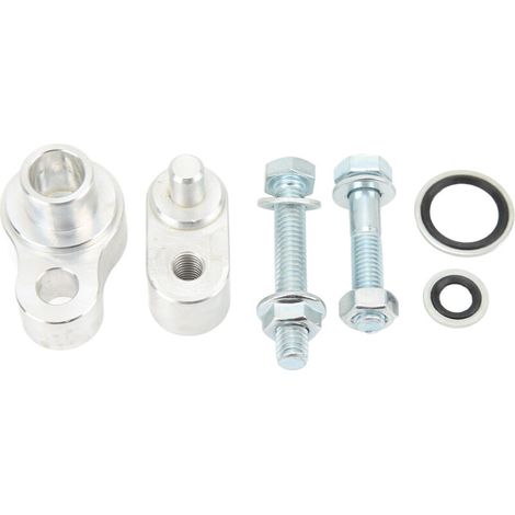 Jeffergarden Kit de suppression de la climatisation arrière, joint et boulon de sortie en alliage d'aluminium pour Traverse 2007-2015 (1/5)