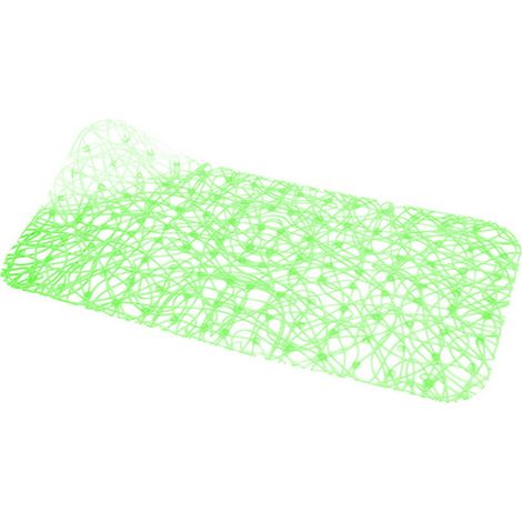 TAPPETO ANTISCIVOLO PER VASCA MOD. LUX  CM 72x36- Verde- DH- pezzi 1