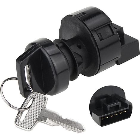 Interrupteur d'allumage 6 broches 3 positions pour Polaris 500, 4011002, pour ATV/quad (1/4)