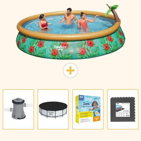 Bestway Bestway Fast Set Ronde - 457x84 cm - 5-pièces S259 (1/5)