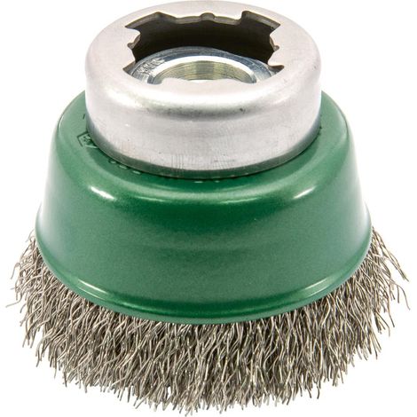 Topfbürste X-LOCK INOX gewellt 60x0,3mm osborn (1/4)