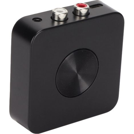 Émetteur-récepteur audio Bluetooth HiFi avec entrées AUX/RCA 3,5 mm, compatible NFC, adaptateur audio pour TV, projecteur, casque ou voiture