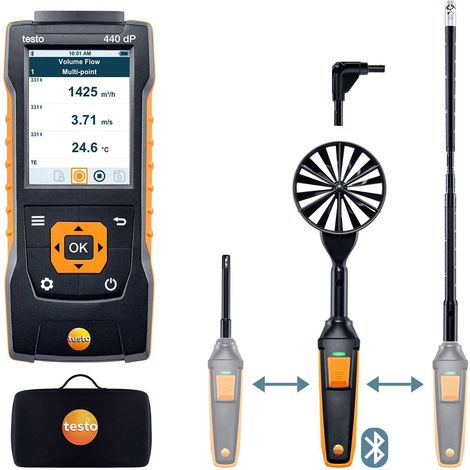 Strömungs-Kombi-Set 2 mit Bluetooth® testo 440 delta P TESTO (1/5)